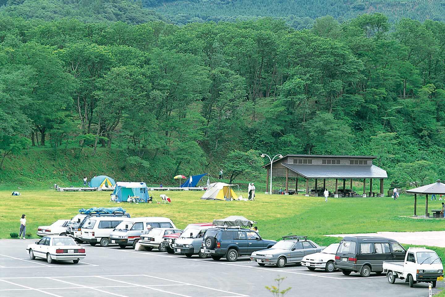荒雄湖畔公園キャンプ場の写真