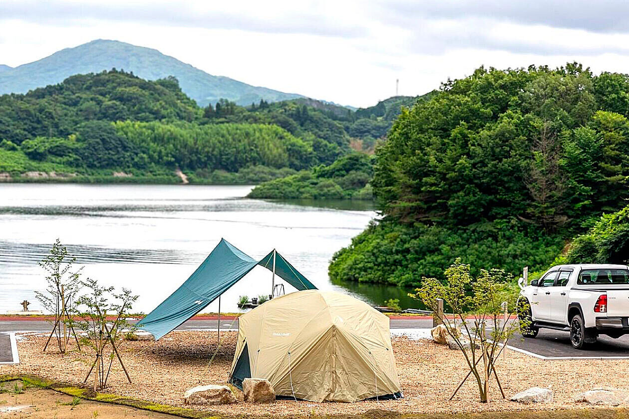 モンベル 大山キャンプサイトの写真